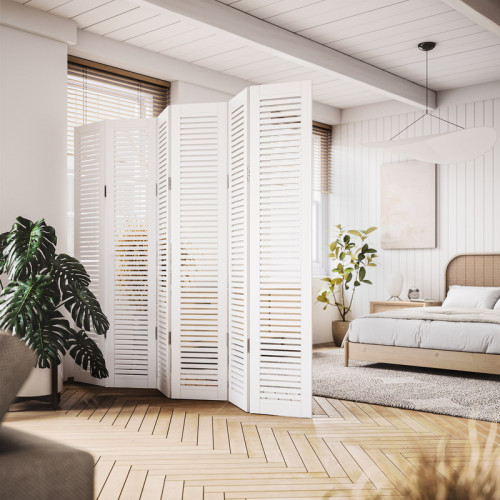 Panel ażurowy MDF lakierowany biały 72 x 29,4 cm KOLM