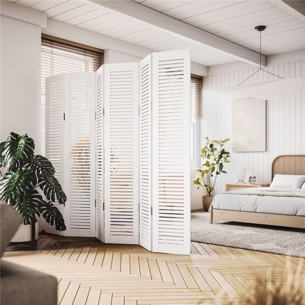 Panel ażurowy MDF lakierowany biały 72 x 29,4 cm KOLM