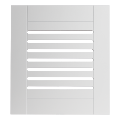 Panel ażurowy MDF lakierowany biały 43,5 x 29,4 cm KOLM