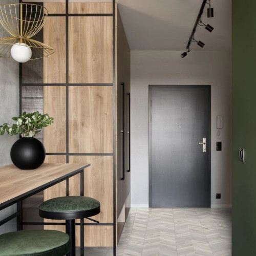 Blat łazienkowy HPL do szafki 60 cm 60,5×45 cm — Dąb Castello Miodowy (K358PW) STANDARD - otwory w komplecie