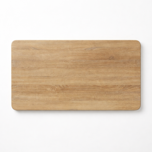 Blat zaokrąglony Dąb Sonoma 160 x 80 x 2,5 cm do biurka, stołu, stolika