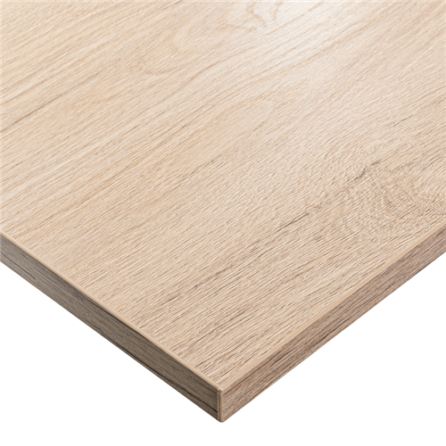 Blat laminowany dąb sonoma 90 x 90 cm do biurka, stołu, stolika