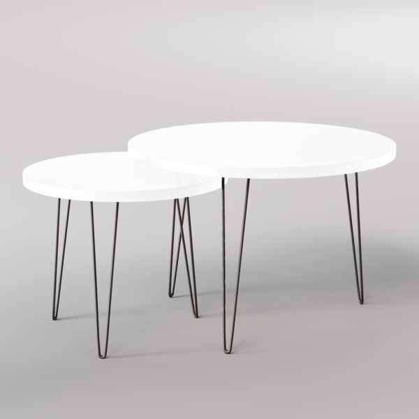 Stoły okrągłe MIKA do kuchni, salonu i jadalni - Stylowe i wygodne