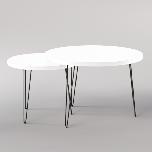 Stoły okrągłe MIKA do kuchni, salonu i jadalni - Stylowe i wygodne