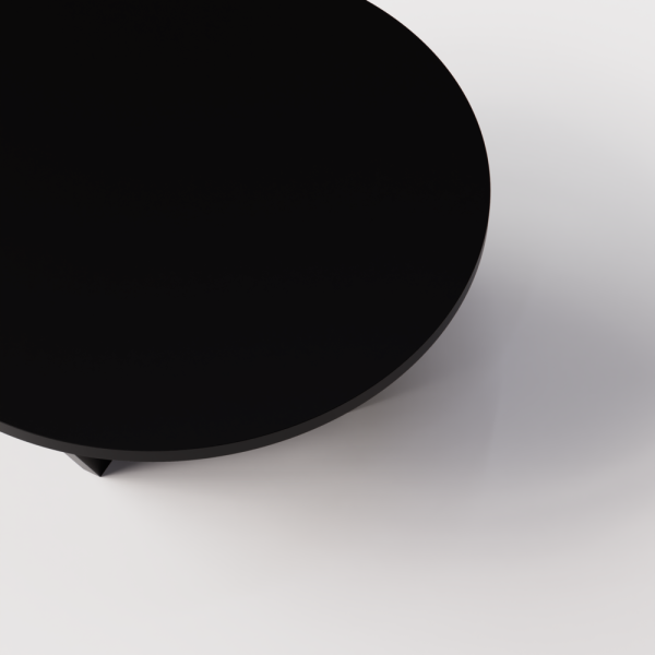 Stolik TORI – przestronny okrągły blat i nowoczesny design | KOLM