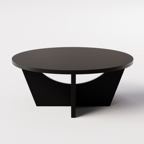 Stolik TORI – przestronny okrągły blat i nowoczesny design | KOLM