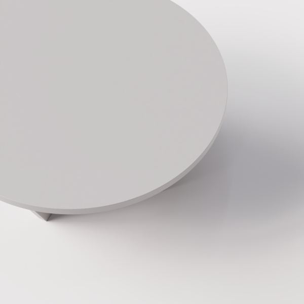 Stolik TORI – przestronny okrągły blat i nowoczesny design | KOLM