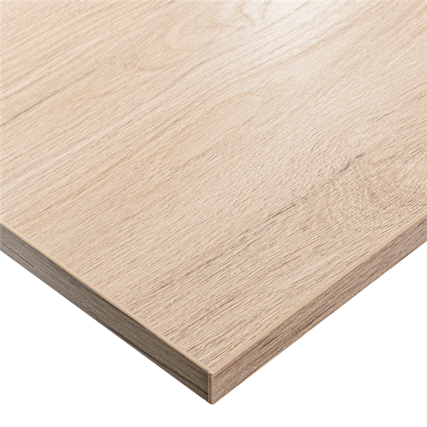 Blat laminowany dąb biszkoptowy 180 x 95 cm do biurka, stołu, stolika