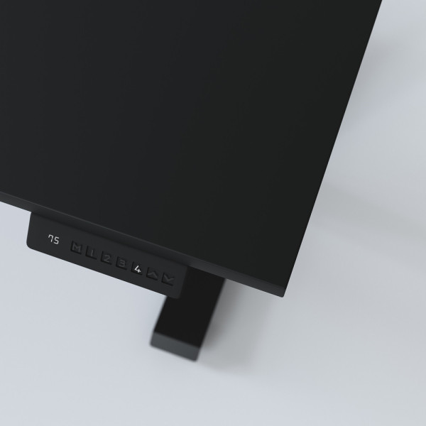 Biurko elektryczne KOLM, Dąb Craft. Regulowane, ergonomiczne i trwałe.