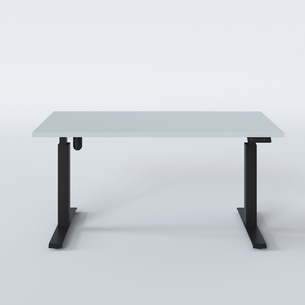 Biurko elektryczne KOLM, Dąb Craft. Regulowane, ergonomiczne i trwałe.