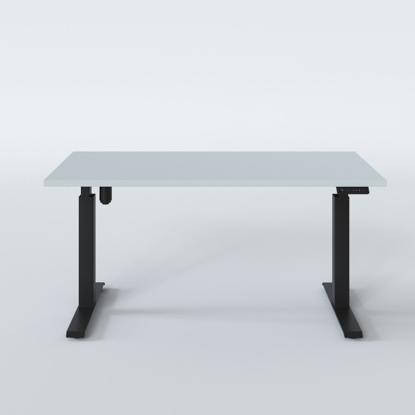 Biurko elektryczne KOLM, Dąb Craft. Regulowane, ergonomiczne i trwałe.