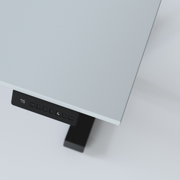 Biurko elektryczne KOLM, Dąb Craft. Regulowane, ergonomiczne i trwałe.