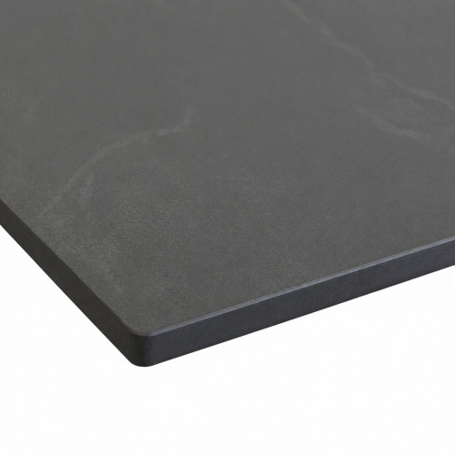 Stolik na balkon i ogród wodoodporny HPL 12mm 75x75cm Black