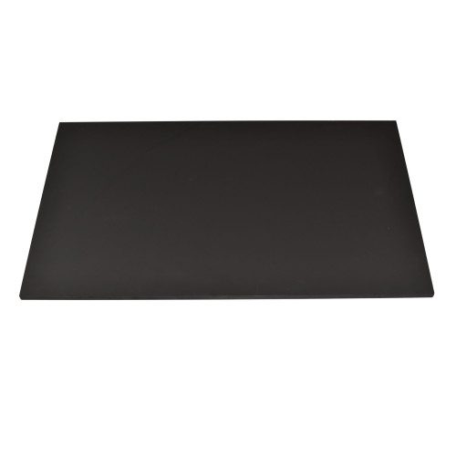 Blat kompaktowy HPL 160x80 cm — Black Mat (0190AF)