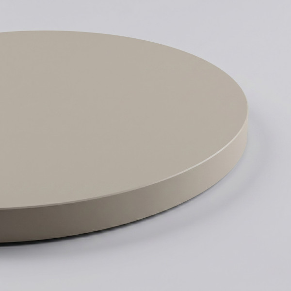 Blat laminowany Kaszmir okrągły fi 90 x 2,5 cm do biurka, stołu, stolika