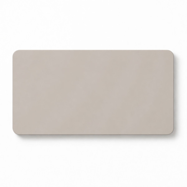 Blat zaokrąglony Kaszmir 120 x 60 x 2,5 cm laminowany do biurka, stołu, stolika