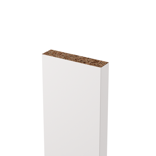 Listwa do drzwi przesuwnych biała 8x265 cm Kolm