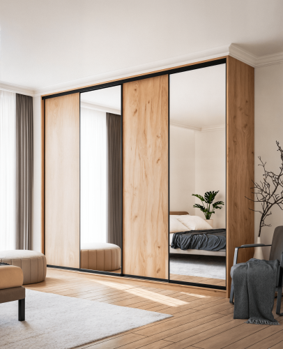 Szafa KOLM z bokiem Dąb Craft 270-320 cm