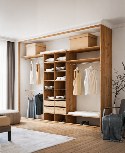 Szafa KOLM z bokiem Dąb Craft powyżej 320 cm