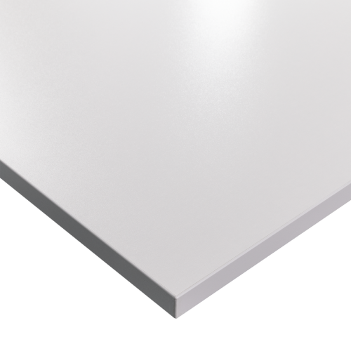 Blat laminowany szary 120 x 60 x 2,5 cm do biurka, stołu, stolika