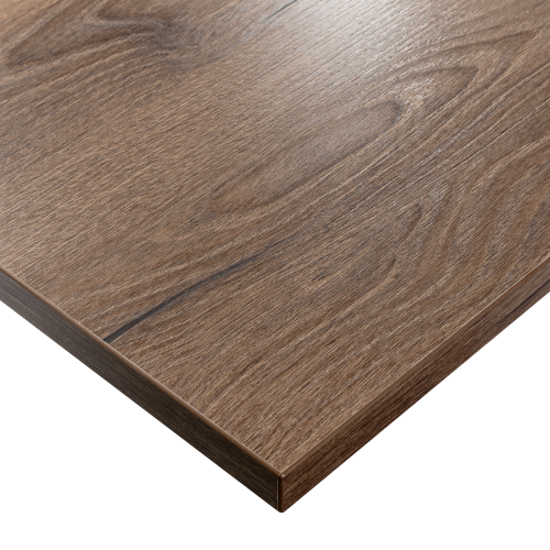 Blat laminowany dąb czekoladowy 100 x 44 x 2,5 cm do łazienki, siedziska, parapetu