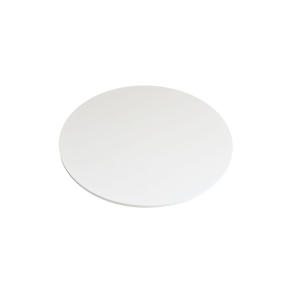 Blat kompaktowy HPL fi 50 cm Snow White (8685SU)