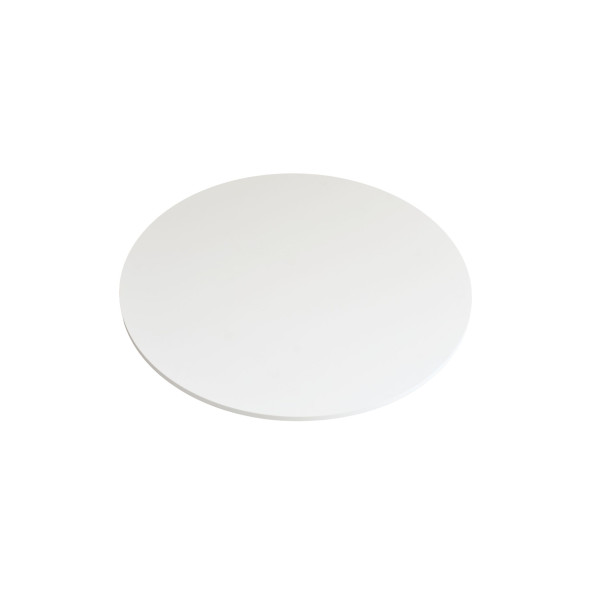 Blat kompaktowy HPL fi 50 cm Snow White (8685SU)