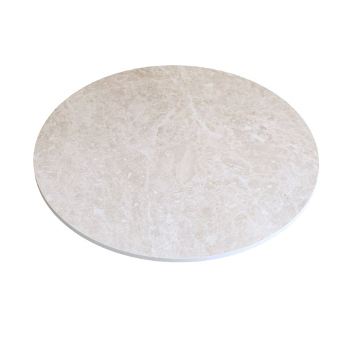 Blat kompaktowy HPL fi 90 cm Cream Navona (K367PH)