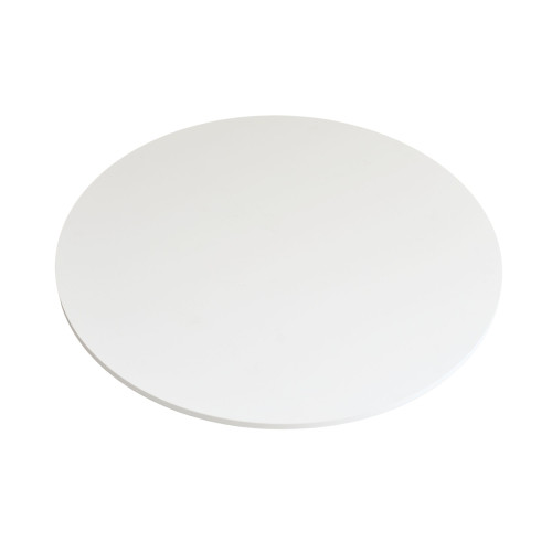 Blat kompaktowy HPL fi 90 cm Snow White (8685SU)
