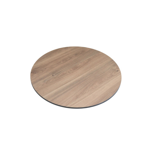 Blat kompaktowy HPL fi 50 cm Dąb Castello Miodowy (K358PW)