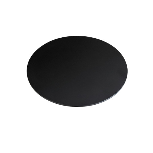 Blat kompaktowy HPL fi 68 cm Black Mat (0190AF)