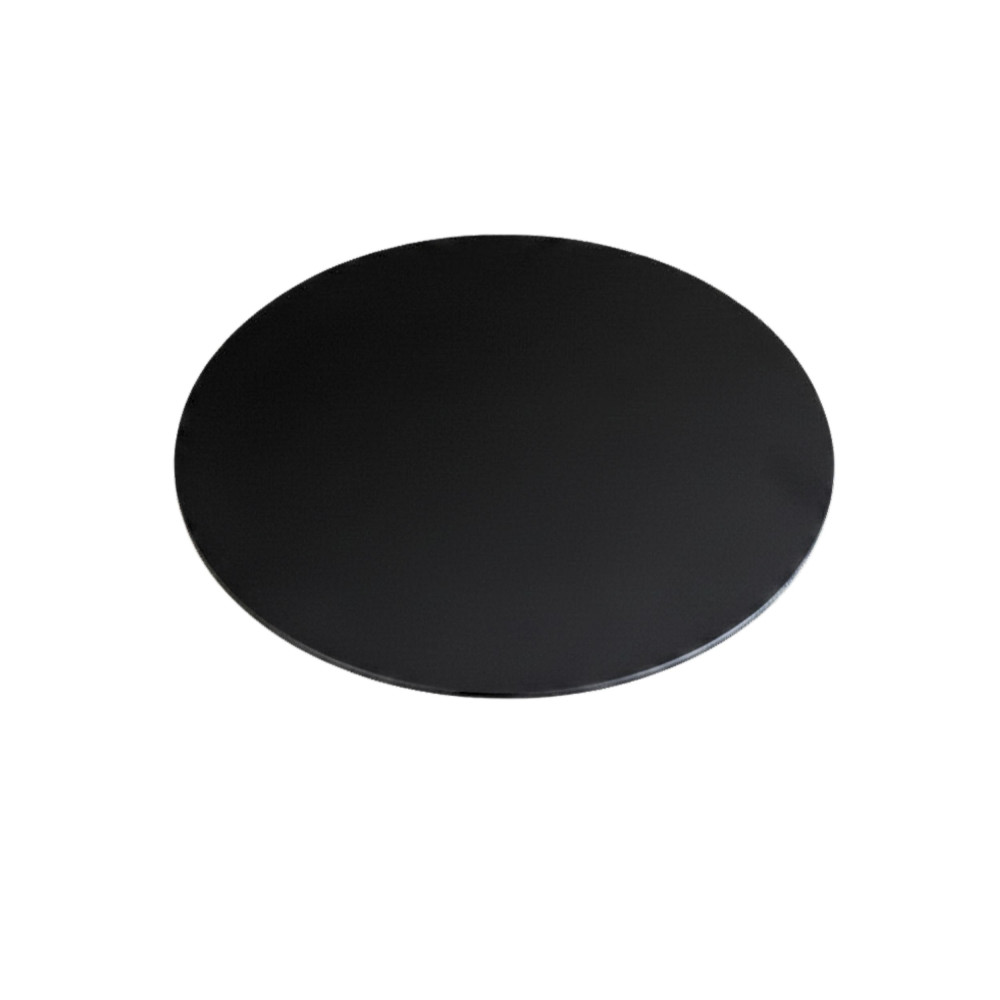Blat kompaktowy HPL fi 68 cm Black Mat (0190AF)