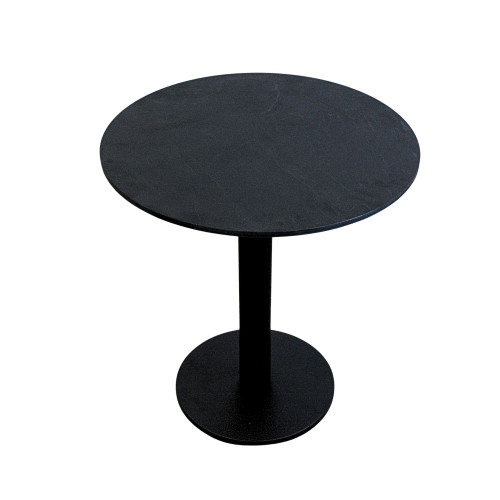 Blat kompaktowy HPL fi 68 cm Black (0190SL)