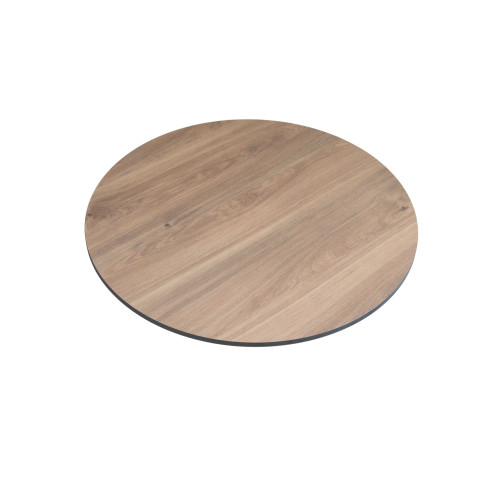 Blat kompaktowy HPL fi 68 cm Dąb Castello Miodowy (K358PW)