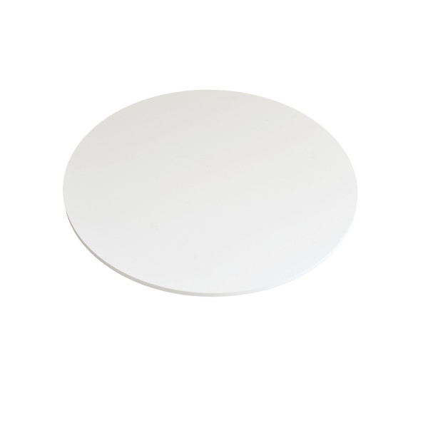Blat kompaktowy HPL fi 68 cm Snow White (8685SU)