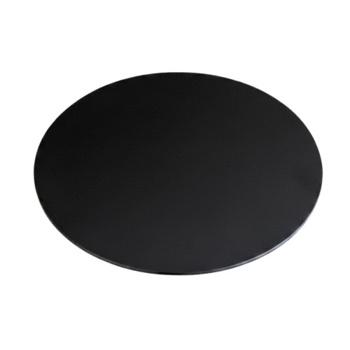 Blat kompaktowy HPL fi 90 cm Black Mat (0190AF)