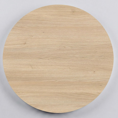 Blat laminowany Dąb Nagano okrągły fi 90 x 2,5 cm do biurka, stołu, stolika