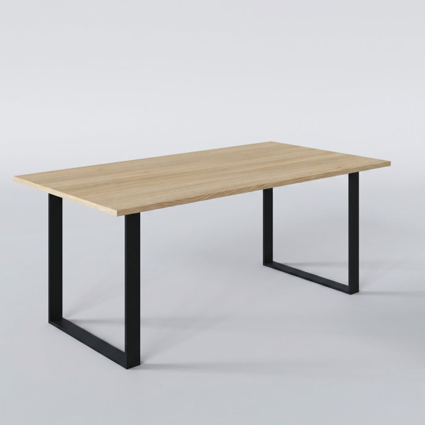 Stół SNOX 180 x 95 cm do kuchni, salonu, jadalni Dąb Nagano