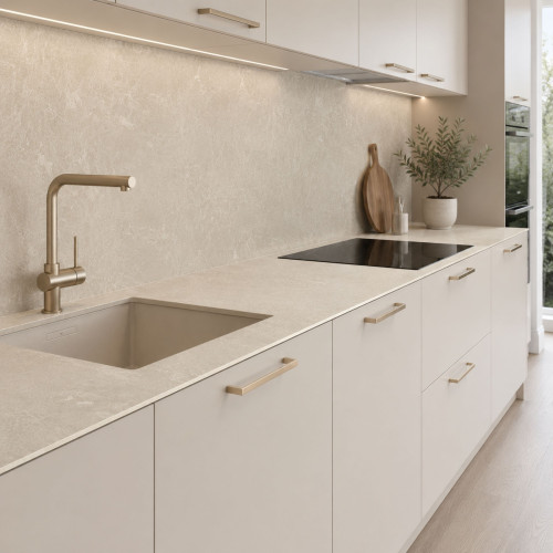 Blat kuchenny HPL 81x60cm Cream Navona (K367PH) wodoodporny 12mm