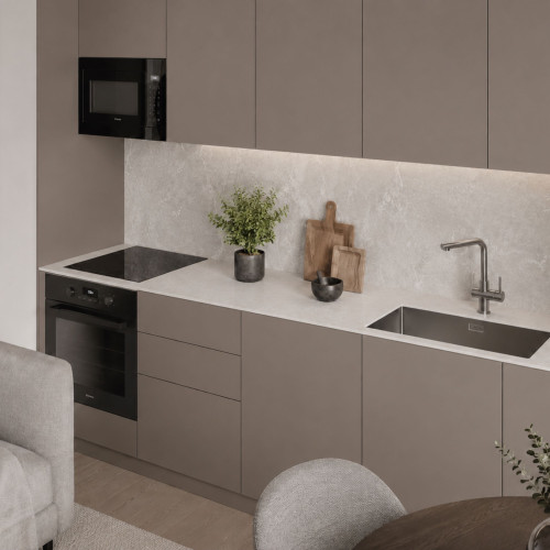 Blat kuchenny HPL 81x60cm Cream Navona (K367PH) wodoodporny 12mm