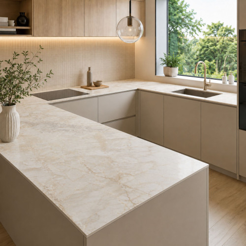 Blat kuchenny HPL 81x60cm Breccia Vivaldo (K594SU) wodoodporny 12mm