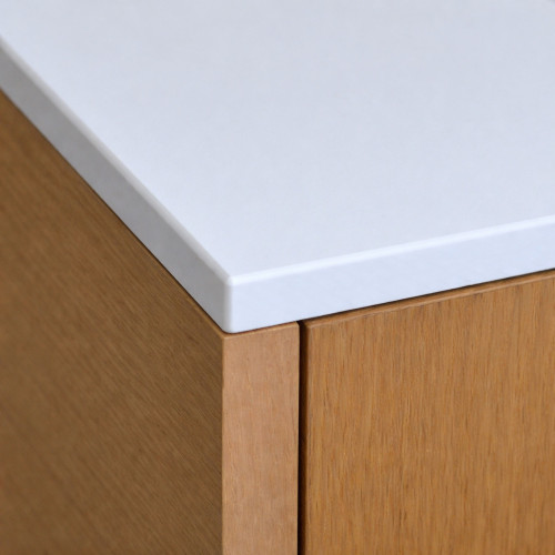 Blat kuchenny HPL 41x60cm Snow White (8685SU) wodoodporny 12mm