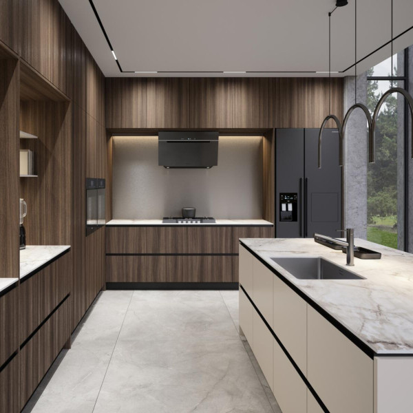 Blat kuchenny HPL 80x60 cm Breccia Vivaldo (K594SU) wodoodporny 12mm