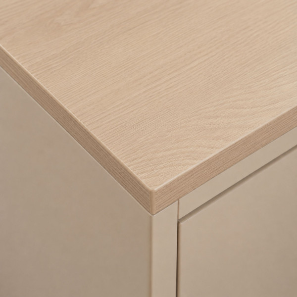 Blat łazienkowy laminowany do szafki 150cm 150,5×40cm Dąb Nagano (8431SN)