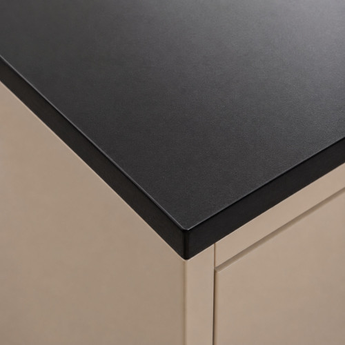 Blat kuchenny laminowany do szafki 140cm 141×60cm Czarny (0190PE)