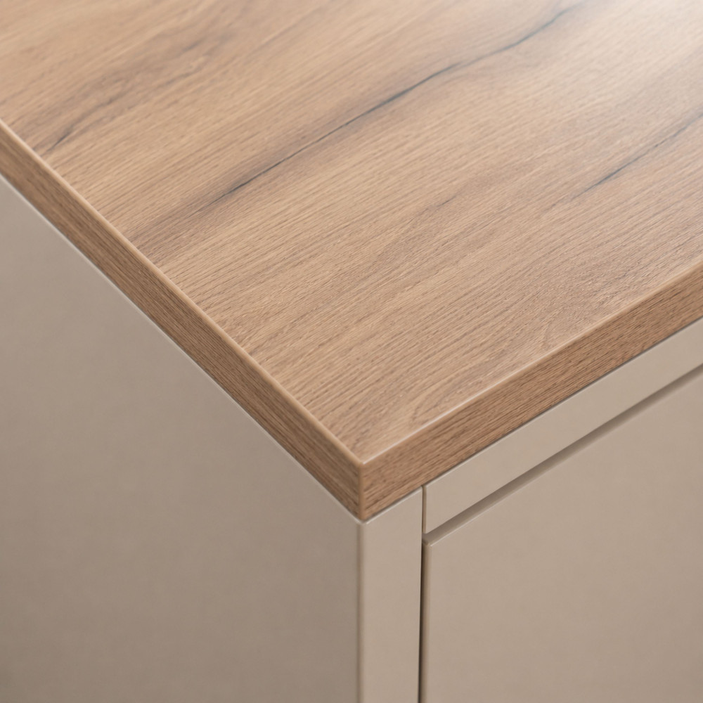 Blat łazienkowy laminowany do szafki 150cm 150,5×45cm Dąb Craft Złoty (K003PW)