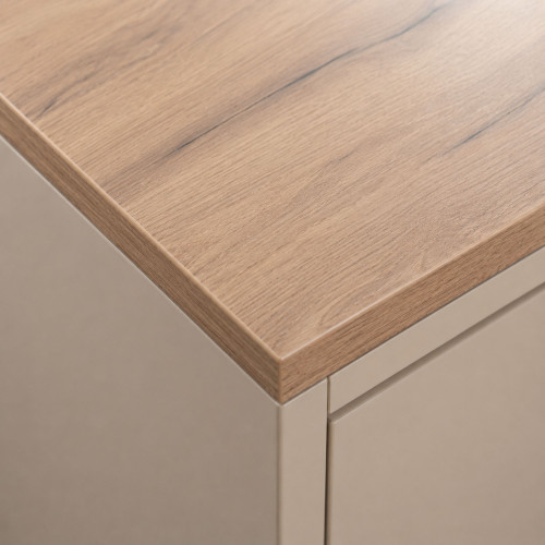 Blat łazienkowy laminowany do szafki 150cm 150,5×47cm Dąb Craft Złoty (K003PW)
