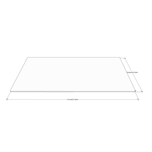 Blat łazienkowy laminowany do szafki 150cm 150,5×47cm Dąb Sonoma (3025PS)