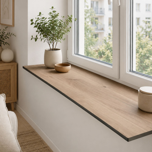 Parapet wewnętrzny HPL 12 mm Dąb Castello Miodowy (K358PW) 70x25 cm