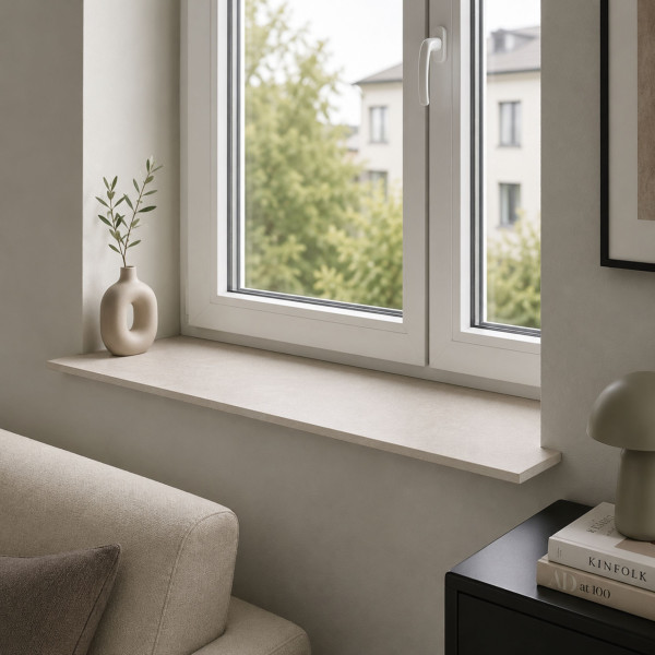 Parapet wewnętrzny HPL 12 mm Piaskowiec (K749LV) 182x25 cm